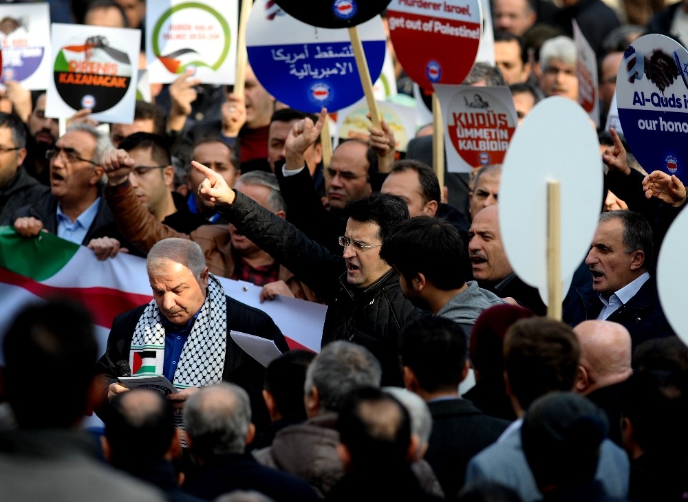 Amerikanın Kudüs Provokasyonuna Bursadan Sert Tepki