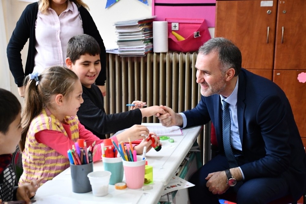 Başkan Tabandan Özel Öğrencilere Ziyaret