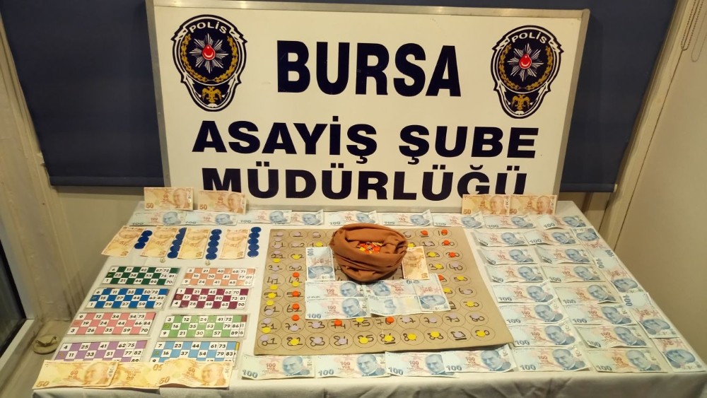 Bursada Yılbaşı Öncesi Kumar Operasyonu