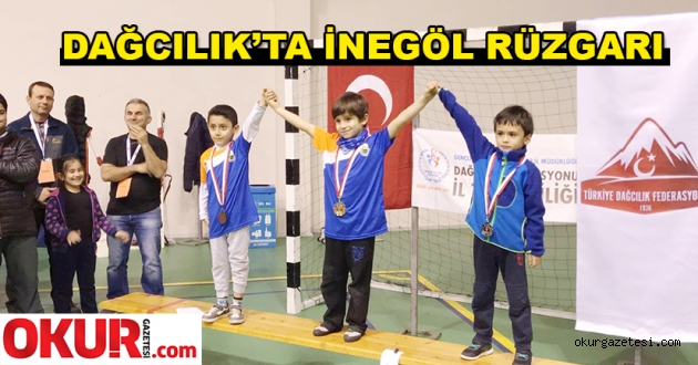 Dağcılık branşında İnegöl rüzgarı