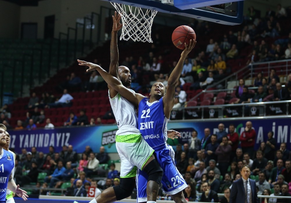 Eurocup: Tofaş: 76 – Zenit St. Petersburg: 80