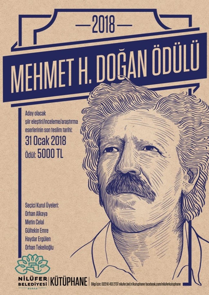 Mehmet H. Doğan Ödülü Başvuruları Devam Ediyor
