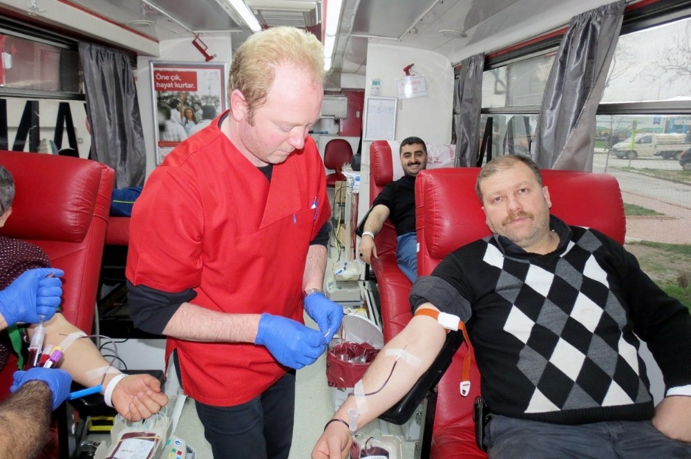 Mudanyalılar Kan Bağışladı
