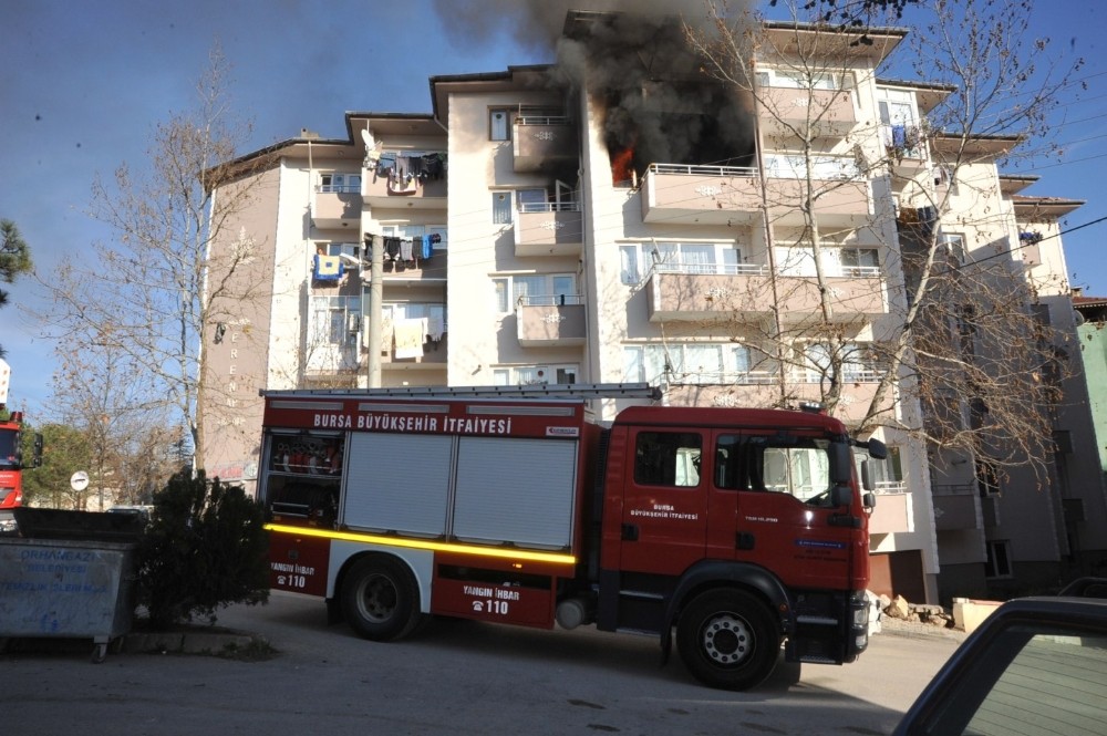 Orhangazide Korkutan Yangın