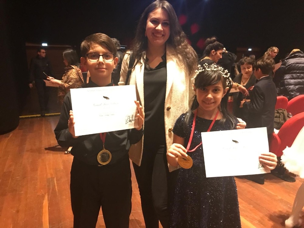 Türk Öğrencilerden Romada Çifte Birincilik