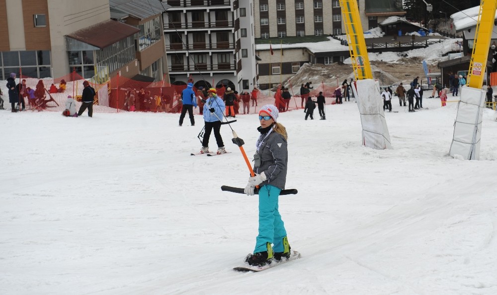 Uludağda Kar Kalınlığı 47 Santimetre