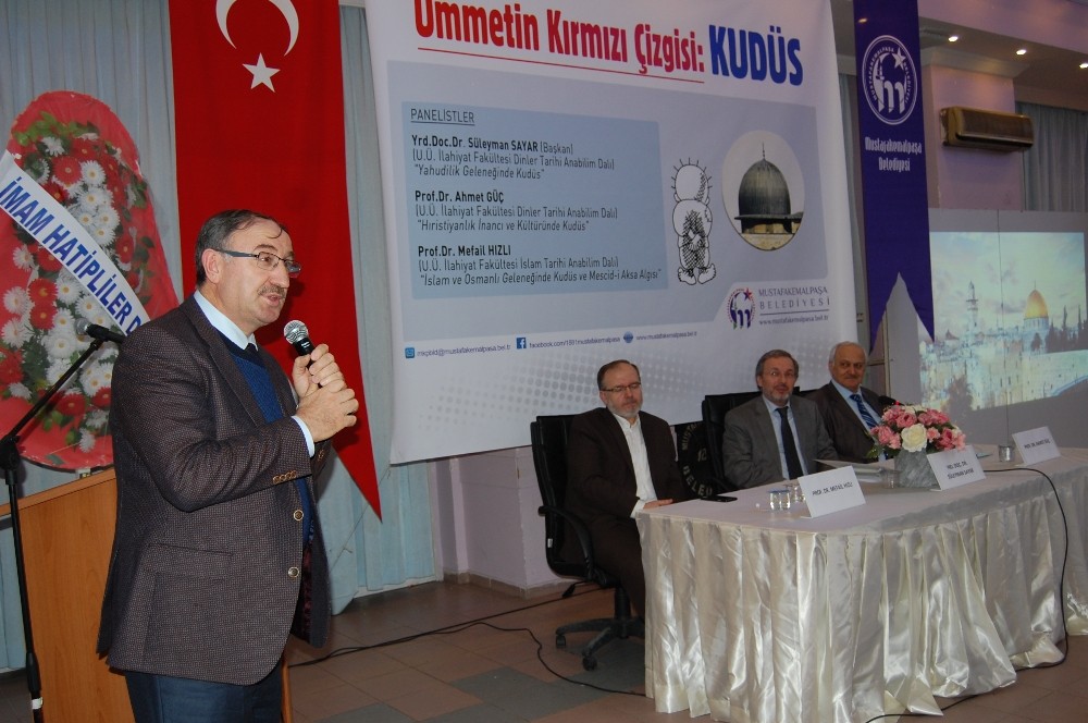 “Ümmetin Kırmızı Çizgisi Kudüs Paneli”