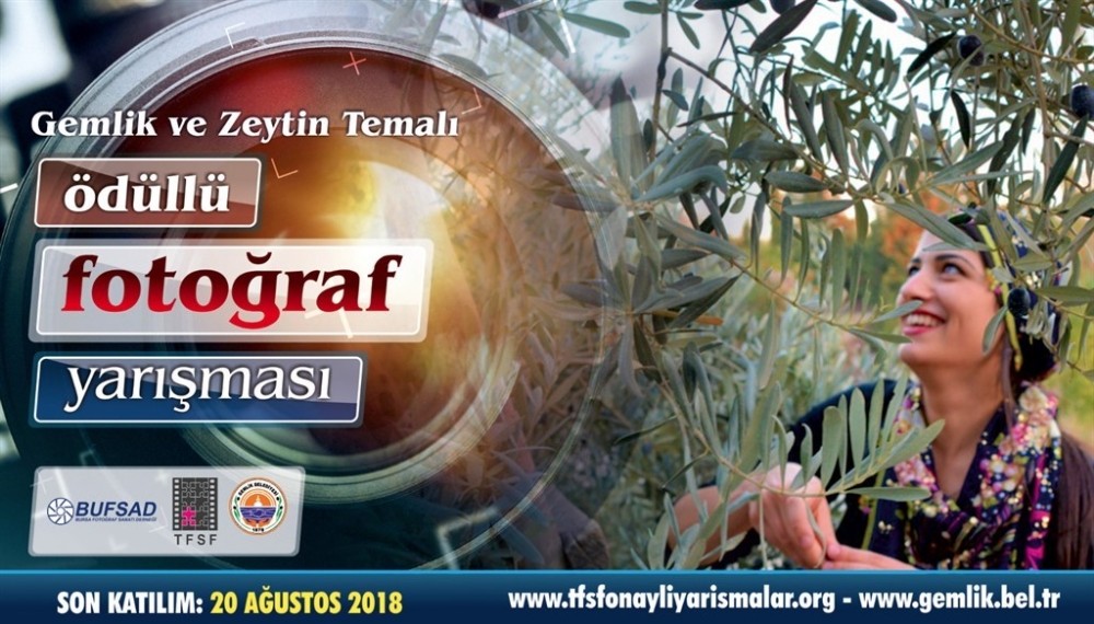 Zeytin Başkenti Gemlikte Fotoğraf Yarışması