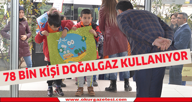 78bin kişi doğalgaz kullanıyor
