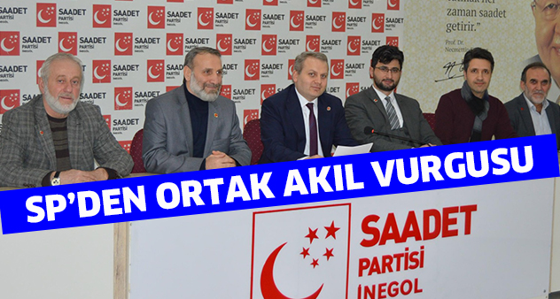 SP’den ortak akıl vurgusu