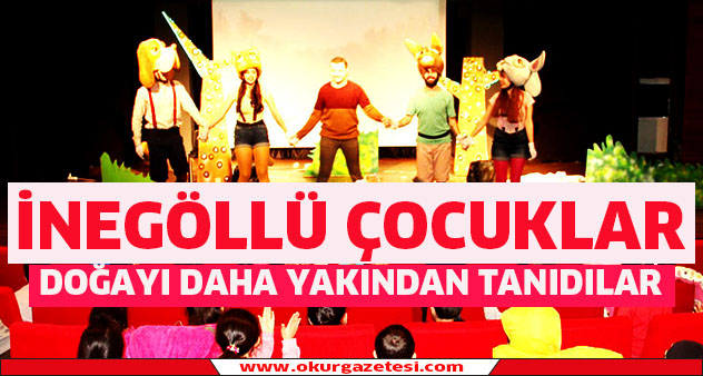 İnegöllü çocuklar doğayı daha yakından tanıdılar