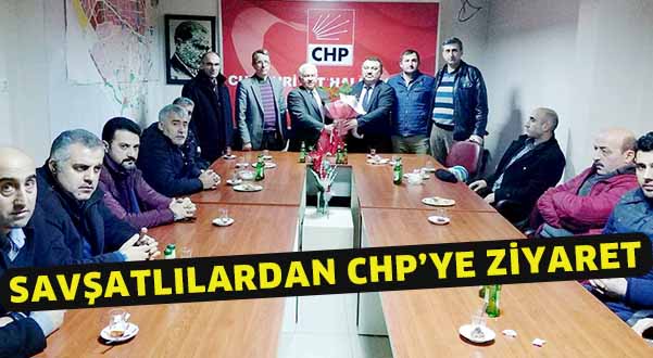 Şavşatlılar’dan CHP’ye ziyaret