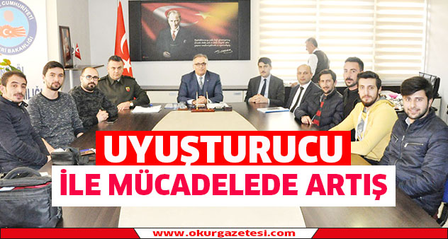Uyuşturucu ile mücadelede artış