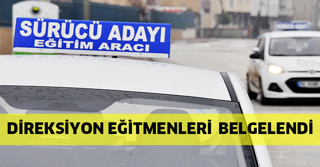 Direksiyon Eğitmenleri Belgelendi