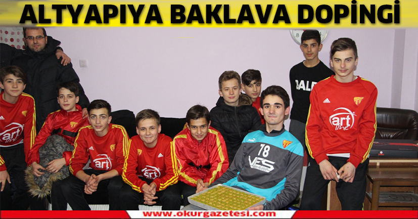 Altyapıya baklava dopingi