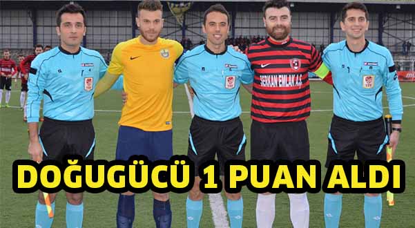 Doğugücü 1 puan aldı