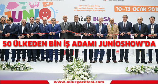 50 ülkeden bin iş adamı Junioshow’da