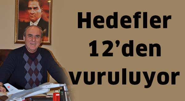 Hedefler 12’den vuruluyor