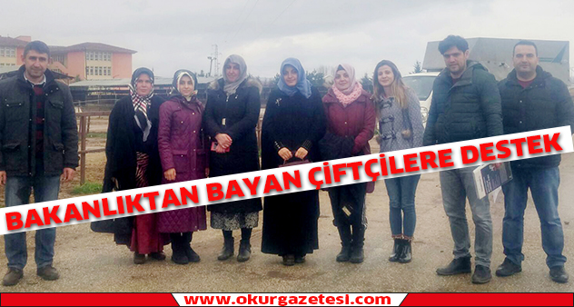 Bakanlıktan bayan çiftçilere destek