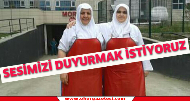 Sesimizi duyurmak istiyoruz