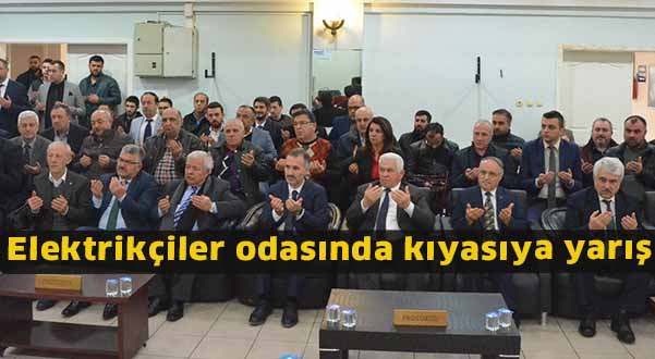 Elektrikçiler Odasında Kıyasıya Yarış