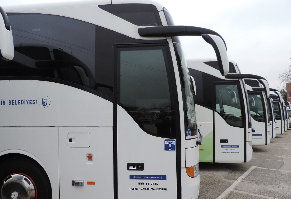 Belediyeden İnternetli Otobüs