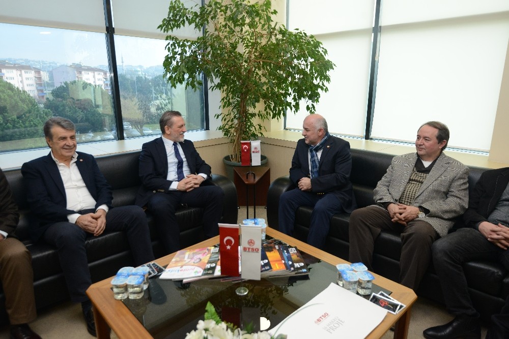 Btso, Beksiadın Yeni Başkanını Ağırladı