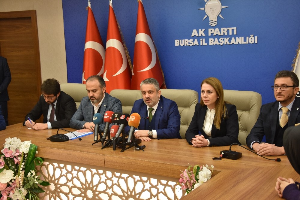 Bursa Cumhurbaşkanı Erdoğanı Karşılamaya Hazır