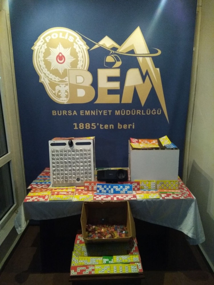 Bursada Tombala Operasyonu