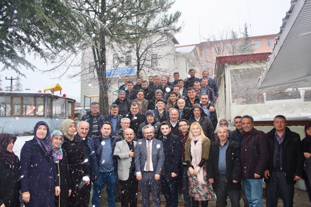 Büyükorhanda Başkanlar Muhtarlarla Bir Araya Geldi