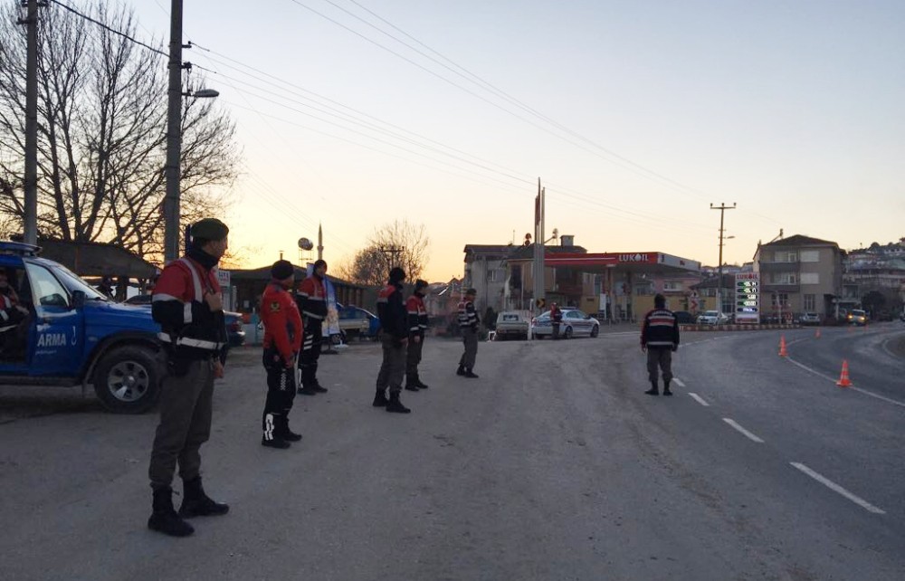 İznikte Jandarmadan Huzur Uygulaması