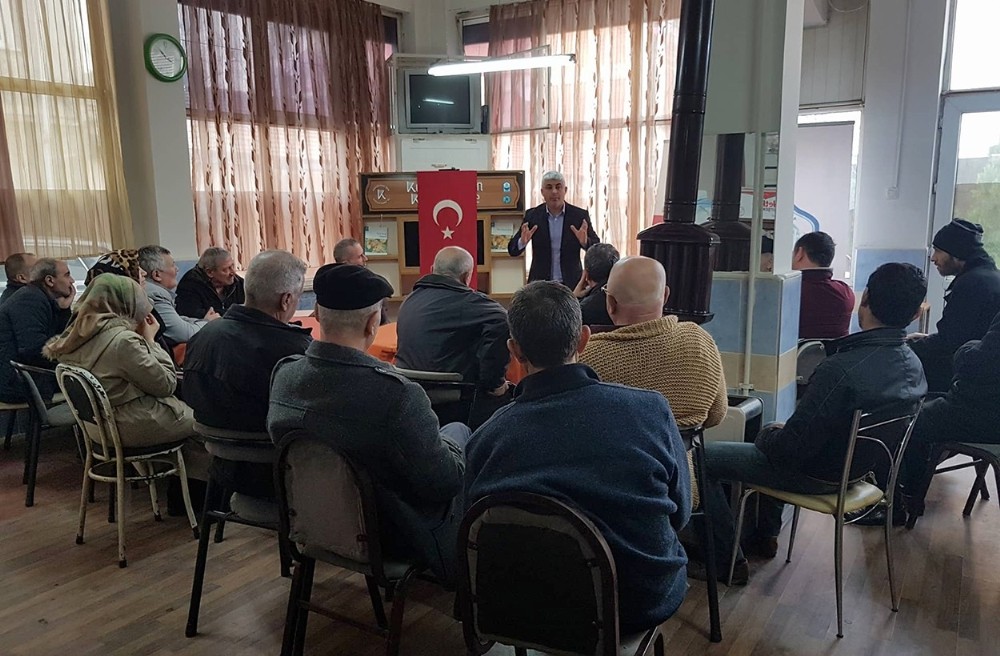 Kahvehanede Aile İçi İletişim Semineri