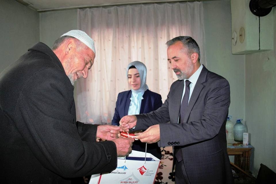 Kaymakamdan Şehit Ailesine Ziyaret