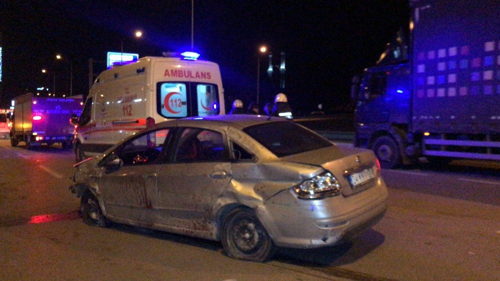 Kontrolden Çıkan Araç Taklalar Attı, O Anlar Sürücü Kamerasına Yansıdı, Kazada 1 Kişi Feci Şekilde Can Verdi