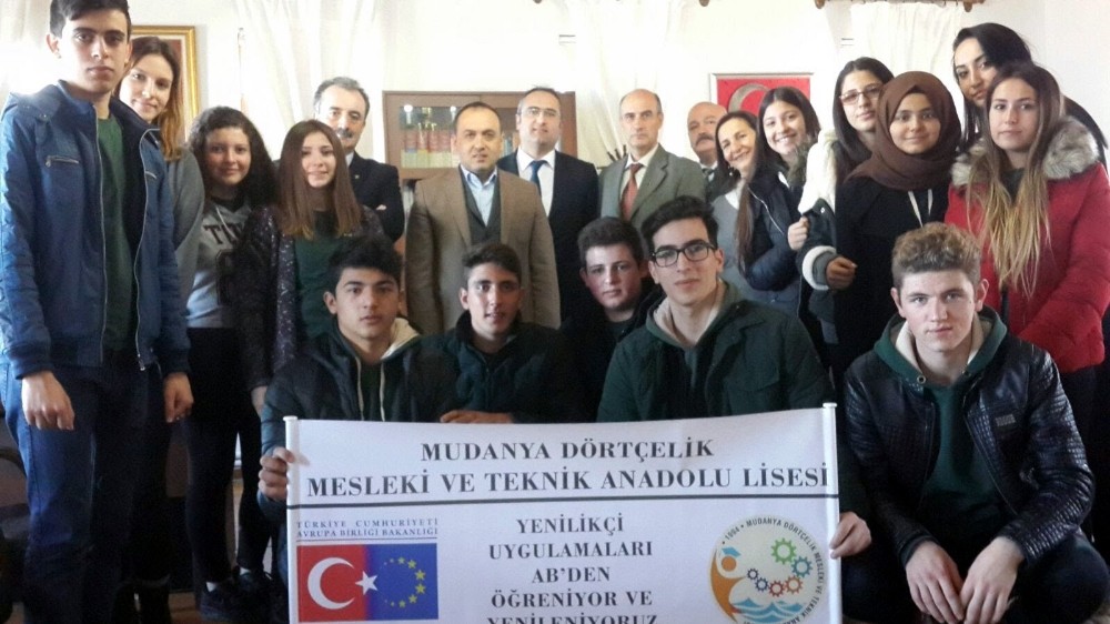 Mudanya Dörtçelik Avrupada Staj Yapacak