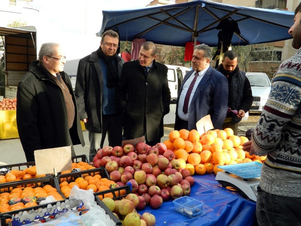 Tarım Müdürlüğü Üretici Pazarını Denetledi