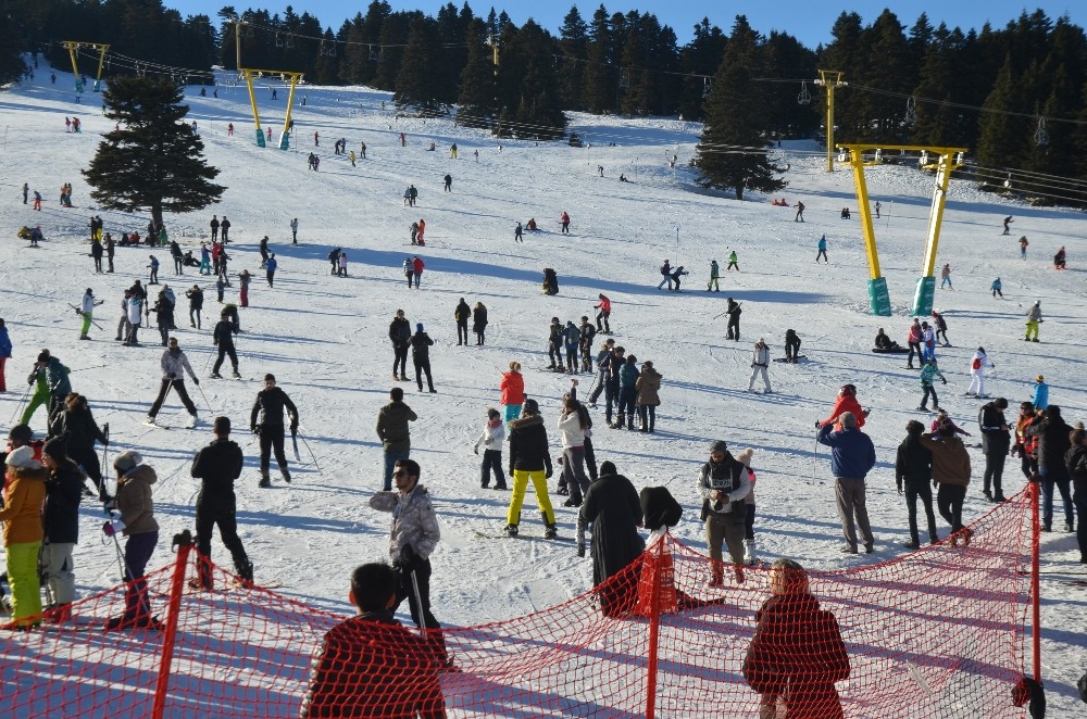Uludağda Festival Yoğunluğu