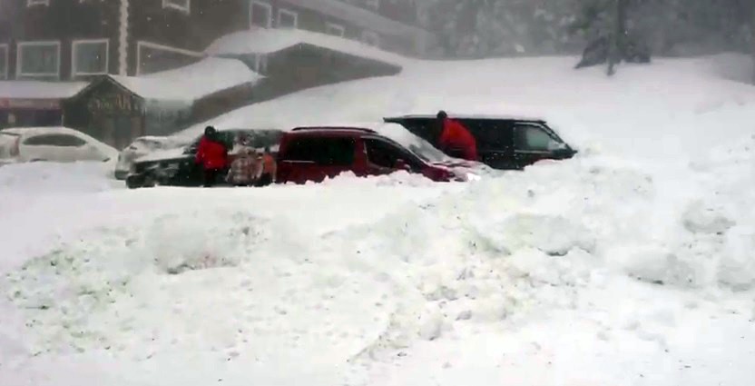 Uludağda Kar Fırtınası