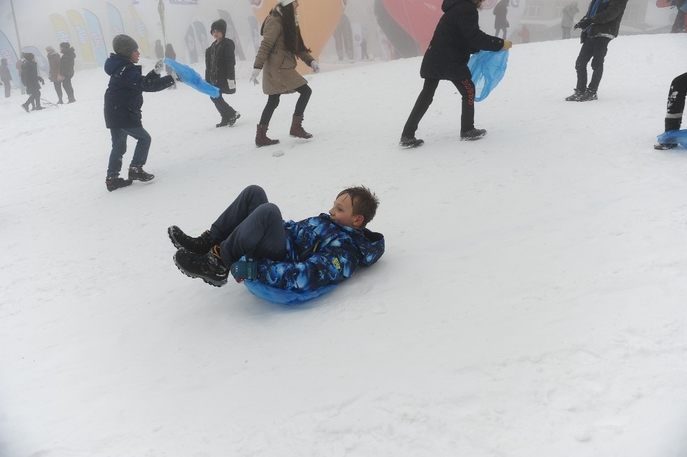 Uludağda Poşet Ski