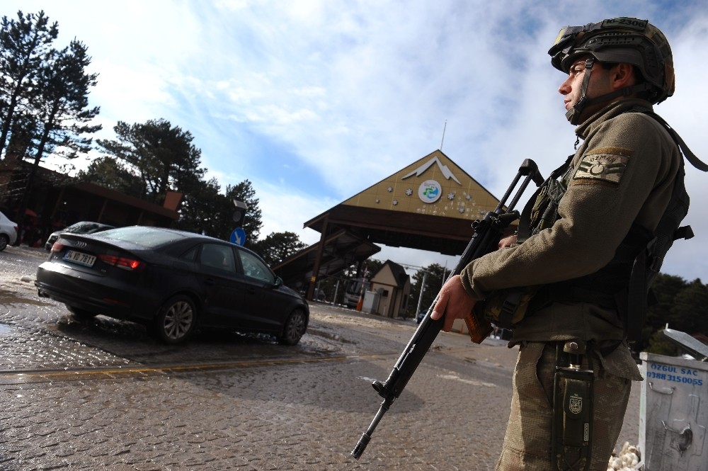Uludağda Sömestr Tatili Öncesi Olağanüstü Güvenlik