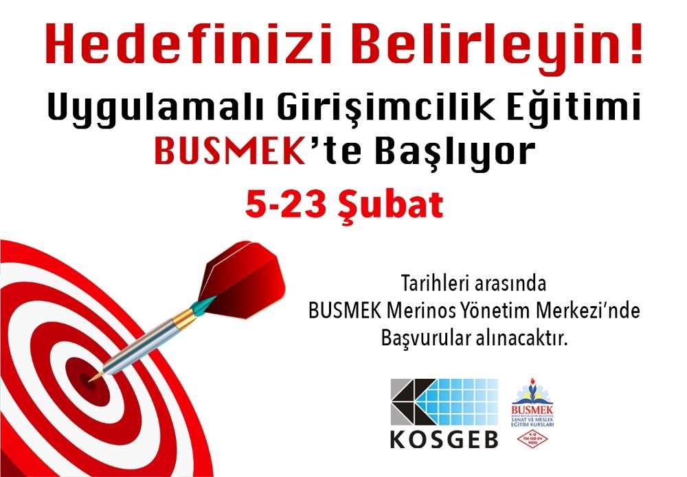 ‘Uygulamalı Girişimcilik Eğitimi Başlıyor