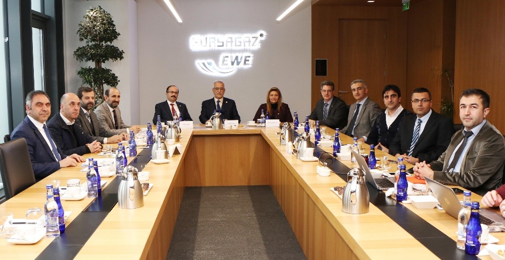 Vekillerden Ve Başkanlardan Bursagaza Ziyaret