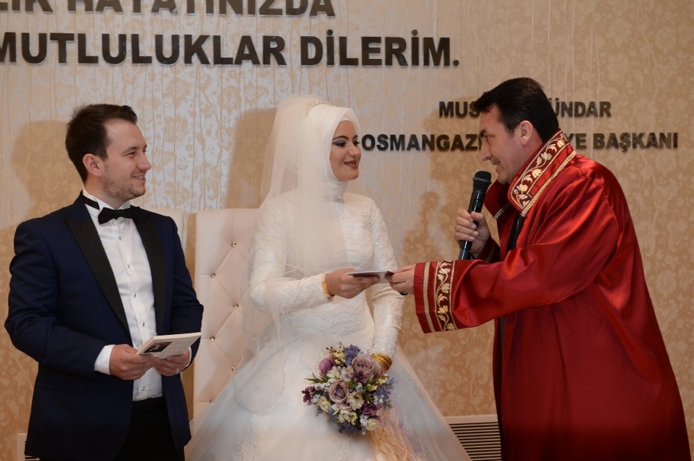 Yabancı Gelin Ve Damatlar Osmangaziyi Seçti
