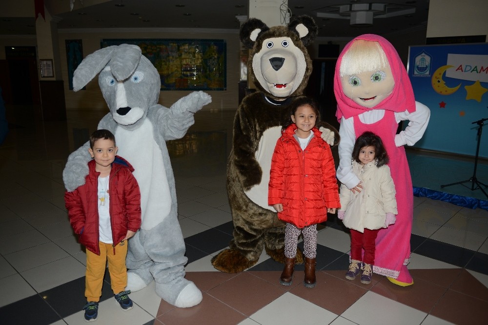 Yıldırımlı Minikler ‘Burnunu Kaybeden Palyaço İle Güldü