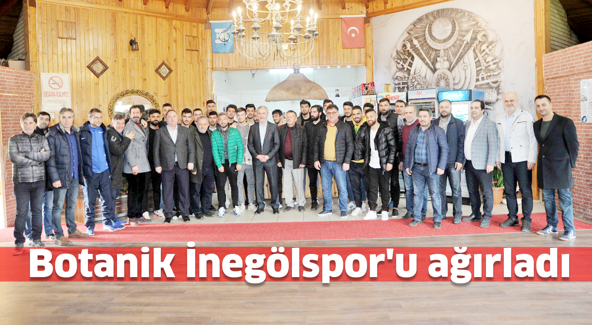 Botanik İnegölspor’u ağırladı