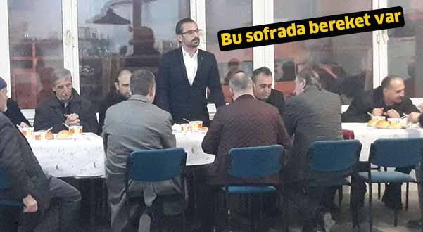 Bu sofrada bereket var