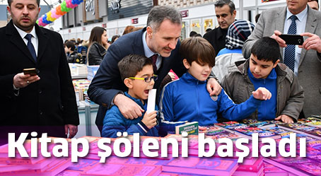 Kitap şöleni başladı