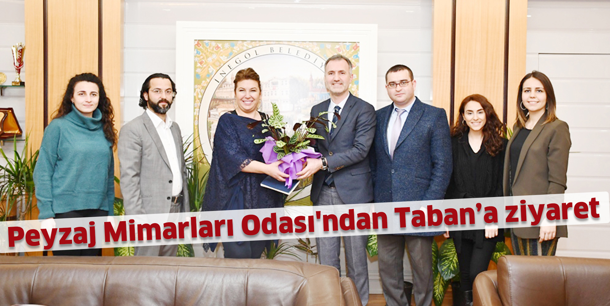 Peyzaj Mimarları Odası’ndan Taban’a ziyaret