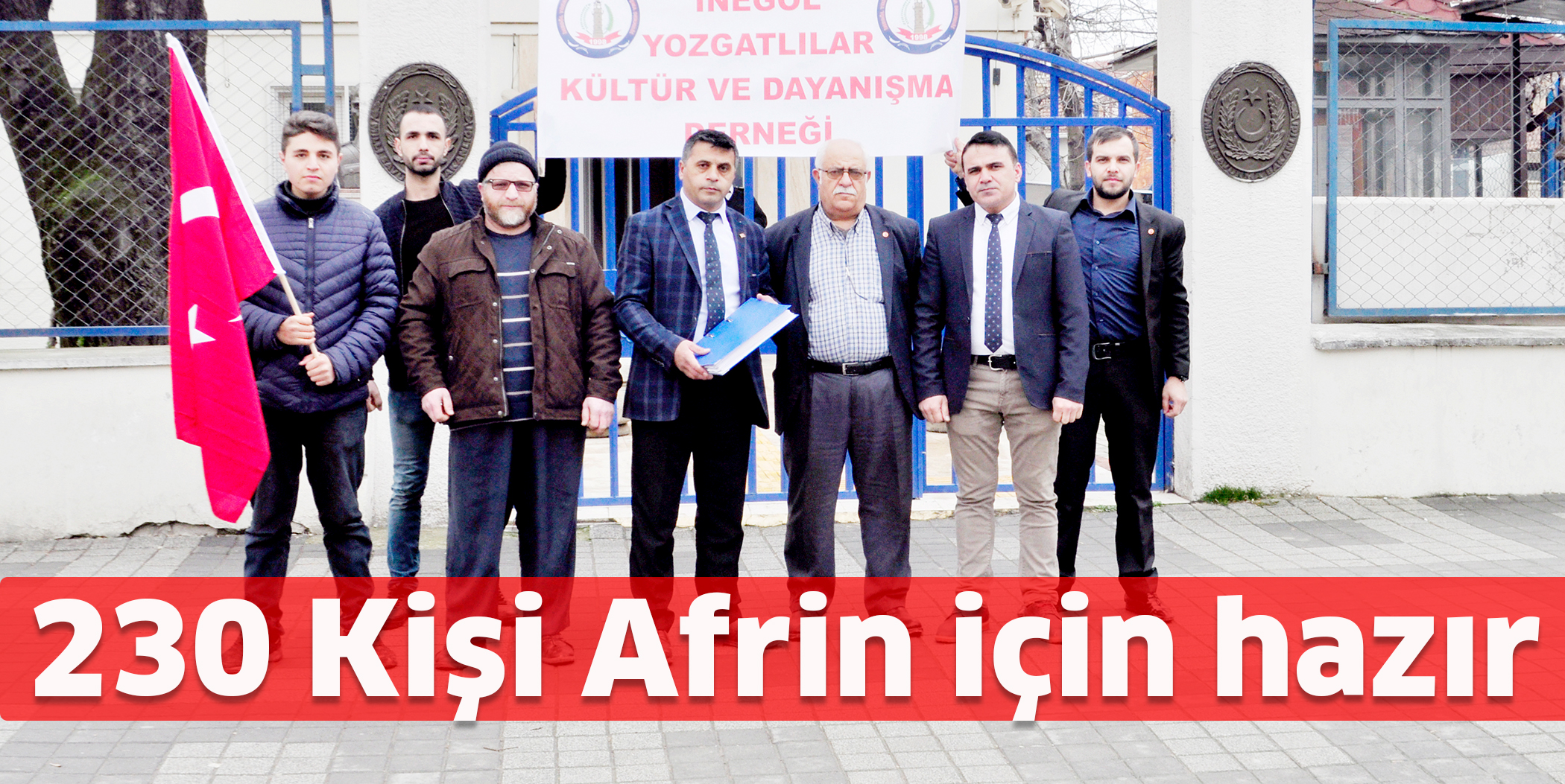 230 Kişi Afrin için hazır