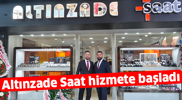 Altınzade Saat hizmete başladı